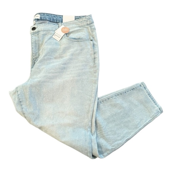 LANE BRYANT Signature Fit High Rise Skinny Jeans Light Wash Size 26 NEW - Picture 2 of 9